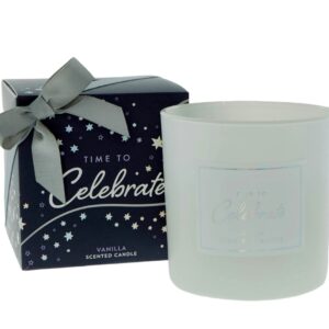 Time to celebrate birthday scented candle