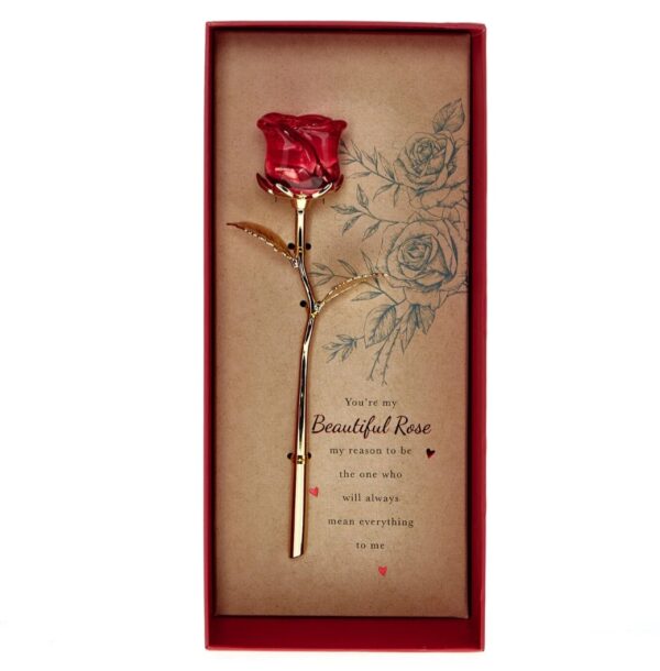 You are my beautiful rose ornament