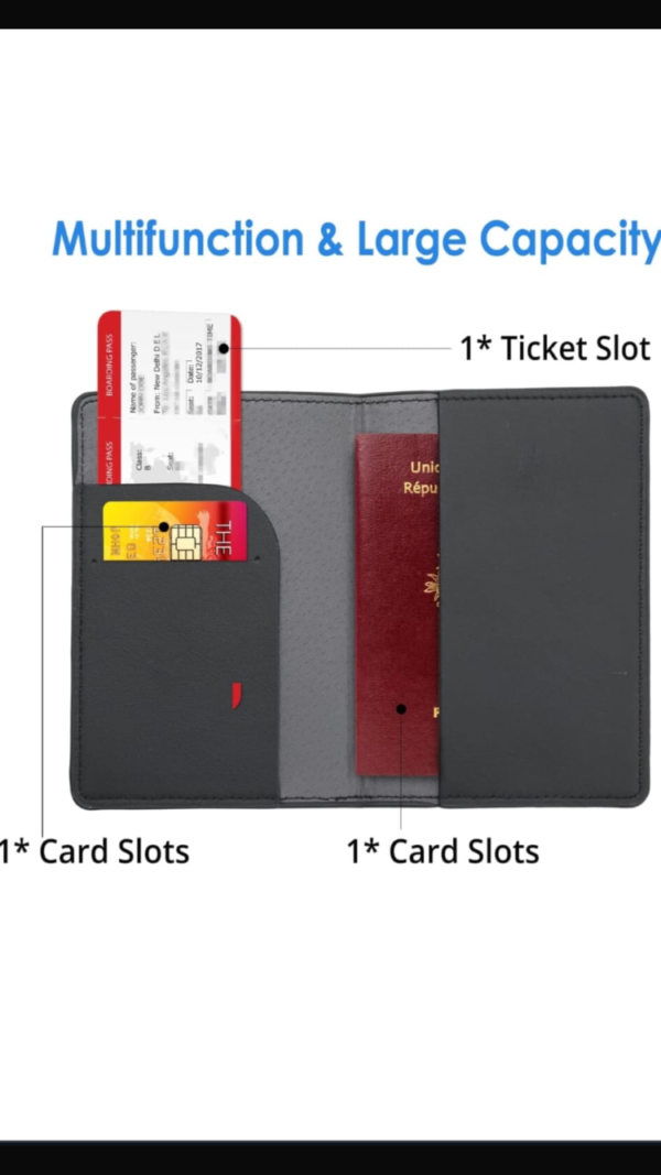 Mr. & Mrs. Luggage Tag and Passport Cover - Image 4