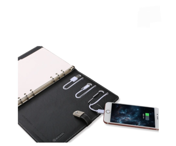 Wireless Charging Notebook with Built In Powerbank - Image 4