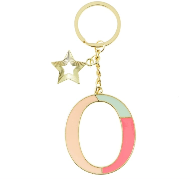 Letter O Alphabet Keyring - Image 2