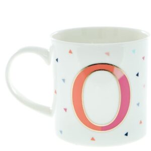 Alphabet Letter Ceramic Mug