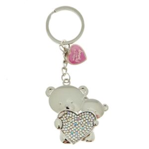 Hugs Bear World's Best Mummy Keyring