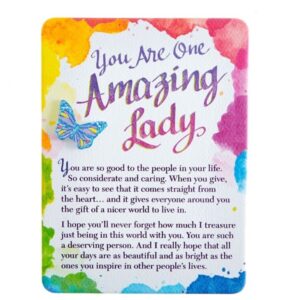 You are One Amazing Lady Magnet with Easel Back