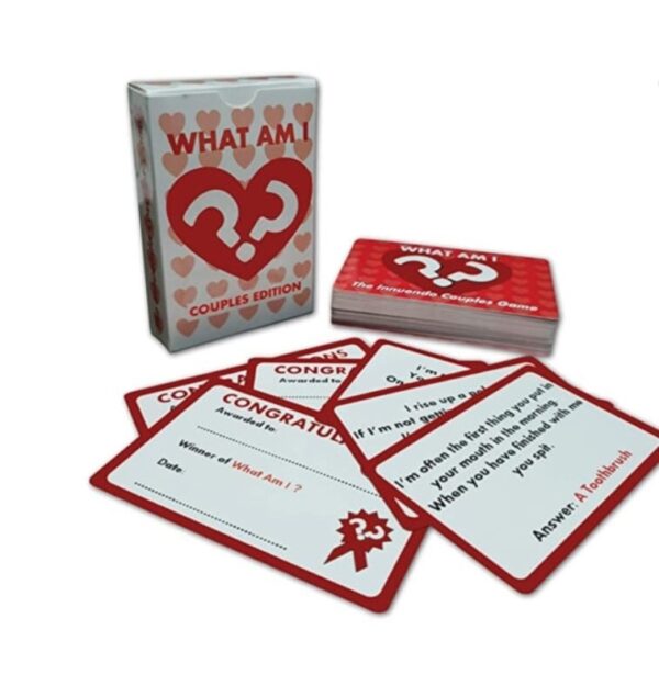 What Am I? Card Game for Couples