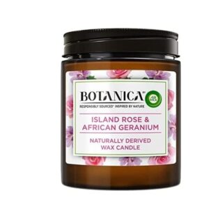 Botanica By Air Wick Candle Island Rose & African Geranium