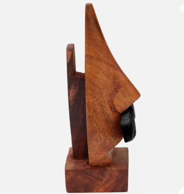 Wooden Spectacle Holder With Moustache - Image 3