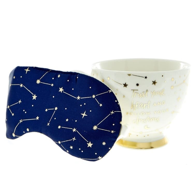 Follow Your Dreams Mug & Eye Mask Set