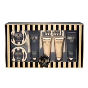 Grace Cole White Nectarine & Pear Splendour Bath & Shower Set