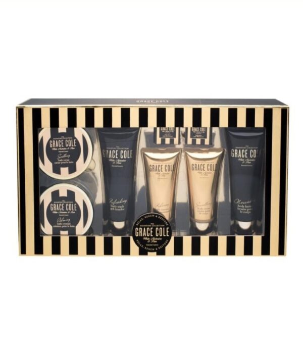 Grace Cole White Nectarine & Pear Splendour Bath & Shower Set