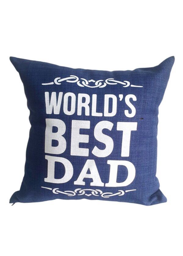 World's Best Dad Pillow