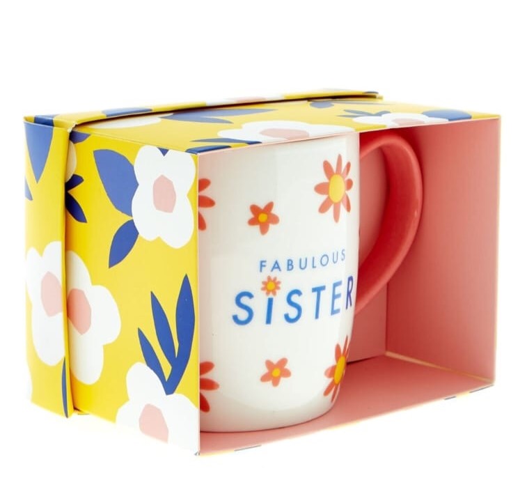 Fabulous Sister Mug in a box