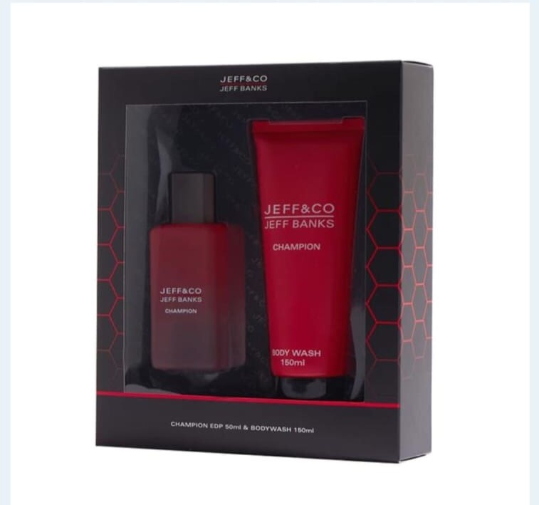 Jeff & Co Champion EDP Gift Set 50ml